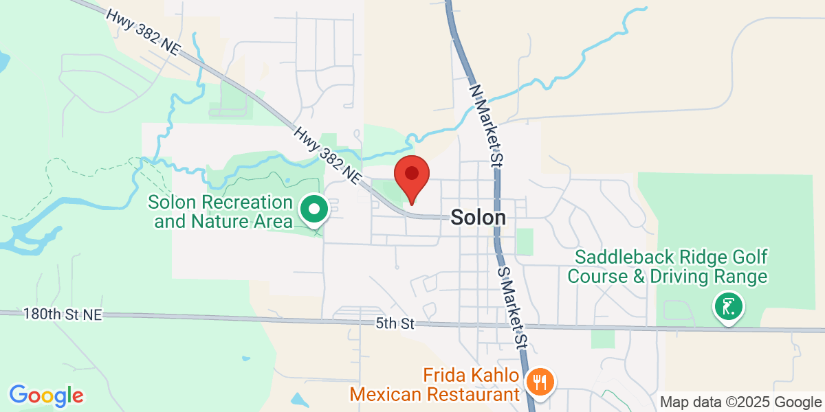 Map of Solon Public Library